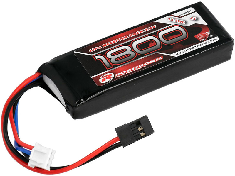 Bateria Lipo Robitronic 7.4V 1800 mah RX