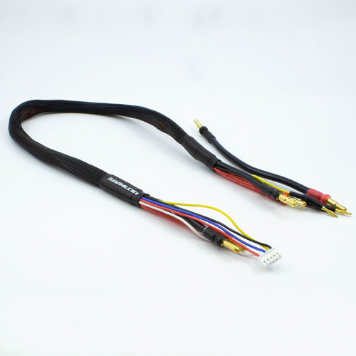 Cable Carga 2x2S 60CM Conectores 4/5MM
